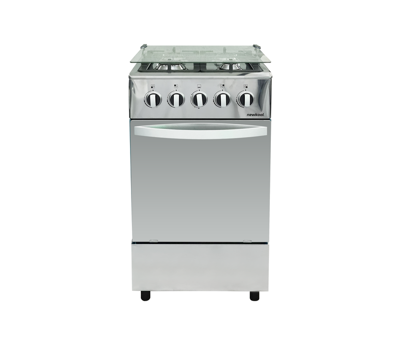 Cocina 4 hornilla acero