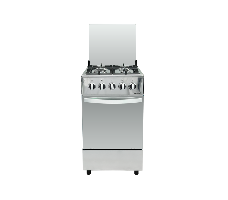 Cocina 4 hornilla acero