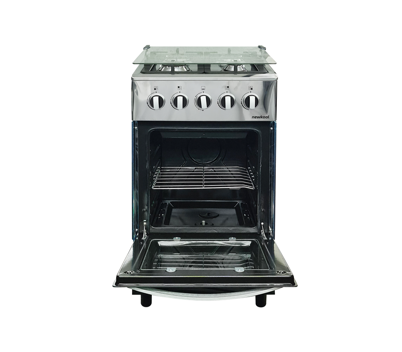 Cocina 4 hornilla acero