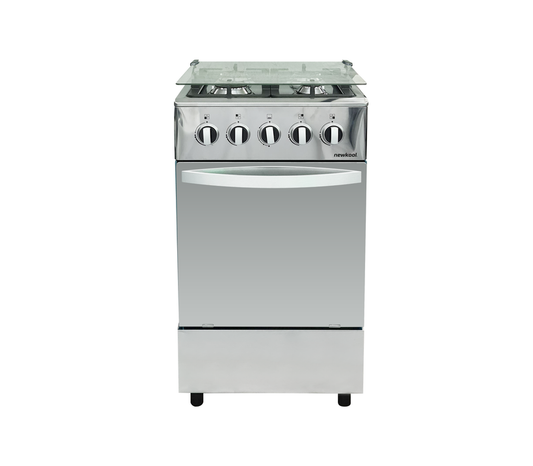 Cocina 4 hornilla acero