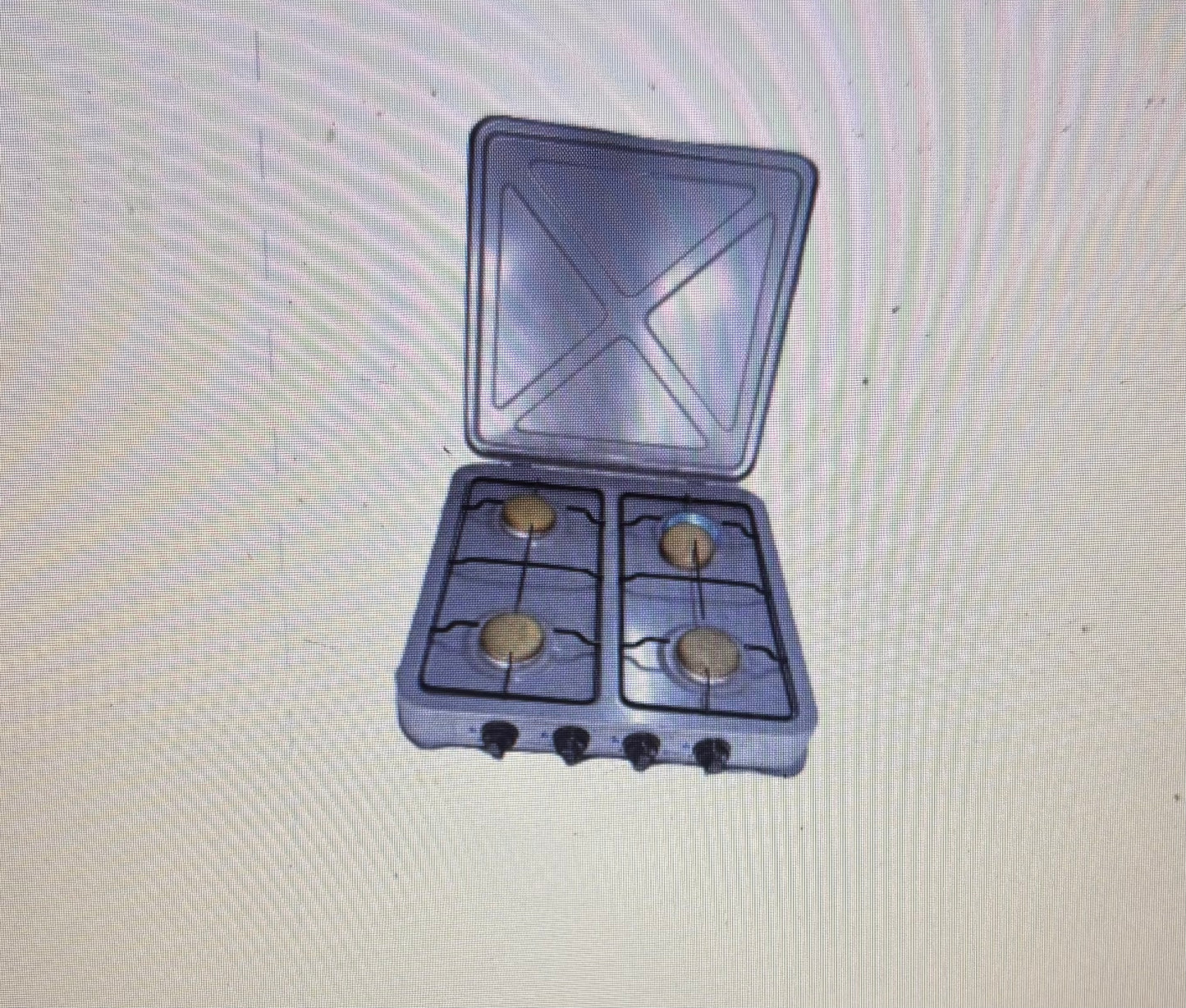 cocina de mesa 4 hornilla