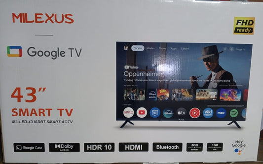 tv de 43 smart milexus