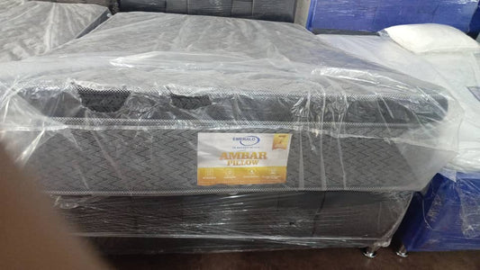 colchon 140*190   pillow ortopedicoc/resorte de 7 anos   ambar