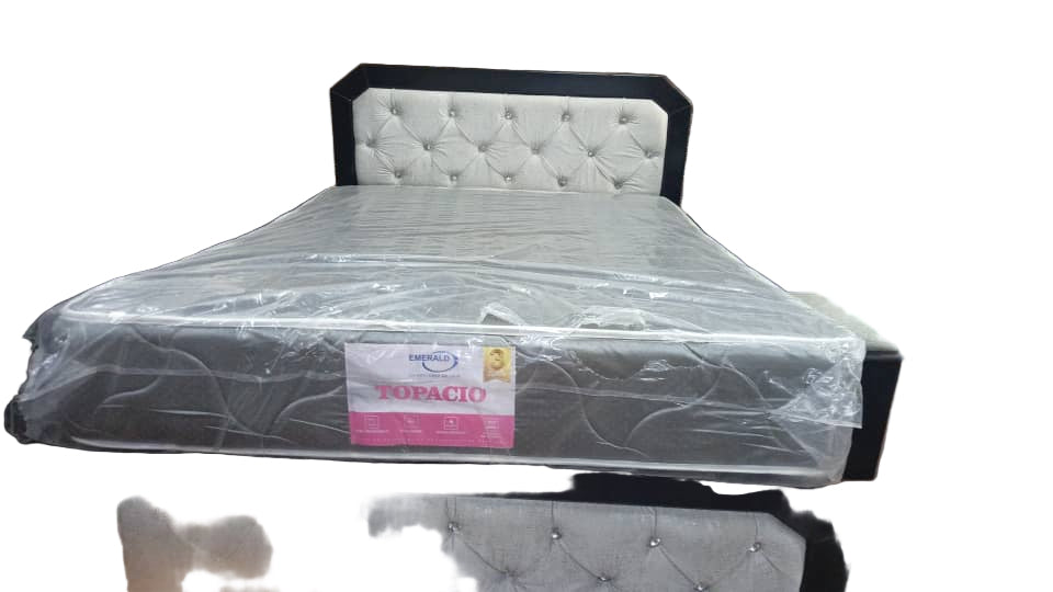 colchon de 140*190  s/ortopedico  c/resortev de 3 anos   topacio