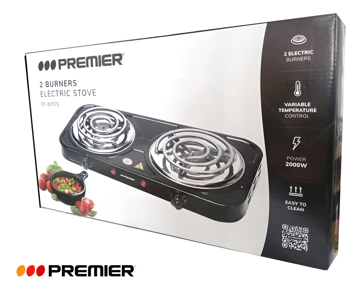 cocina electrica de 2 h