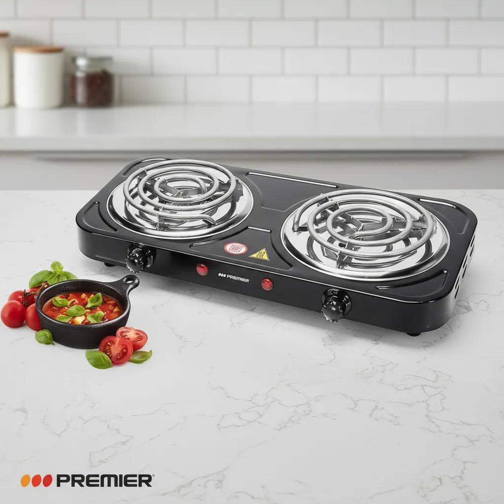 cocina electrica de 2 h