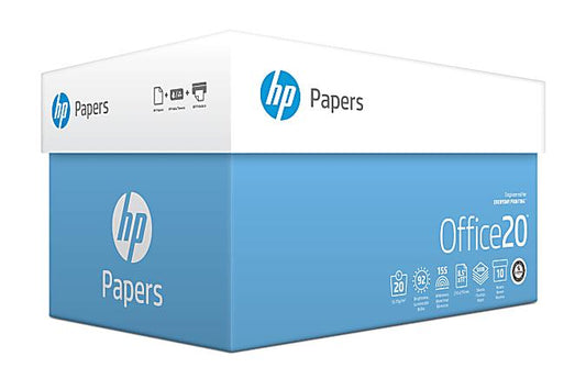 HP Printer Paper - 8.5 x 11 Paper - Copy &Print 20 lb -5 Ream Case - 2500 Sheets- 92 Bright