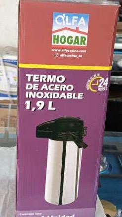 Termo De Acero Inoxidable 1.9 Litros Para Café